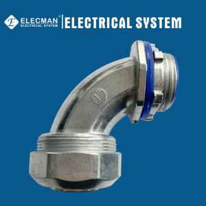 Wholesale Zinc Die Cast 1 In. 90 Degree Liquid Tight Flex Watertight Connector from china suppliers