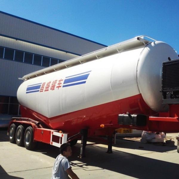 Brand New Powder Discharging Tanker Semi Trailer Cement Discharging Tanker