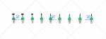 7500 7501 7502 Juki Nozzle 7503 7504 Smd Nozzle 7505 7506 7507 7508