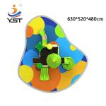 Outdoor Customized Recreation Playground Equipment Preschool Plastic Large Slide