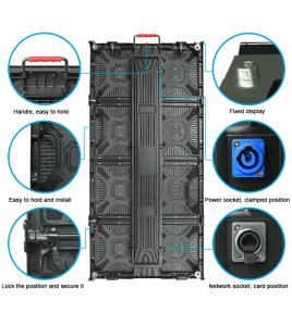 Wholesale P3.91 Outdoor Stage LED Display 500x500mm/500x1000mm Cabinet 5000nits IP65 from china suppliers