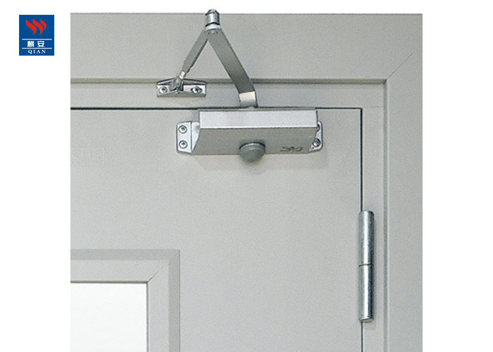 Double Interior Escape Exit Iron Fireproof Steel Doors