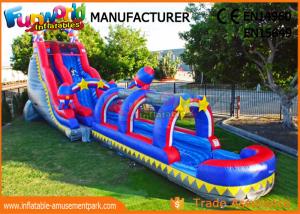 China Silk Printing Commercial Banzai Inflatable Water Slides For Outdoor Entertainment on sale