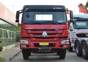 Wholesale 8X4 LHD Euro 2 336HP Red Commercial Cargo Box Truck 30-60 Tons from china suppliers