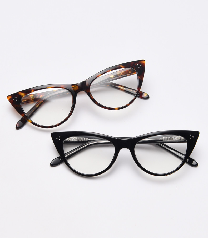 Optical Frame Cat Eye Vintage Reading TR90 Material Glasses Computer Blue Light