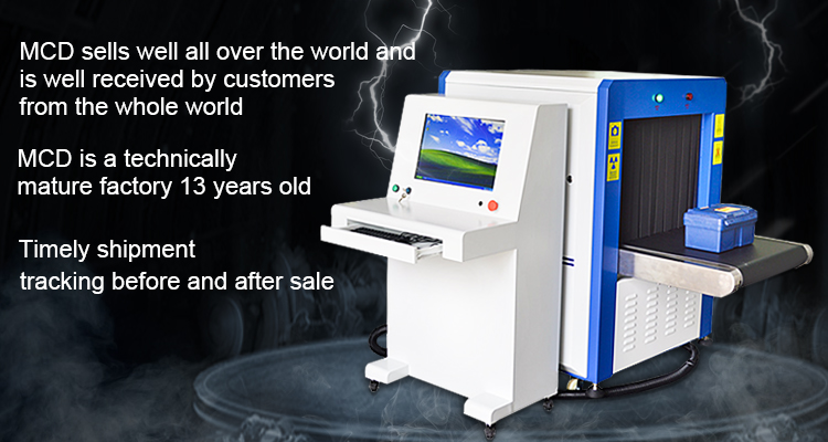 X- Ray Luggage Security Machine Luggage Scanner Machine MCD6550