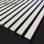 Wall Soundproofing Pet Felt Backing Wooden Slat Acoustic Panel for Sound