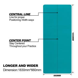 Wholesale Unique Foldable Yoga Mat / Sticky Earth Friendly Yoga Mat Multi Color from china suppliers