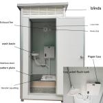 Outdoor Scenic Mobile Toilet Mobile Simple Toilet