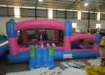 Kids Outdoor Custom Made Inflatables Bounce House Combo 0.55mm Pvc Tarpaulin