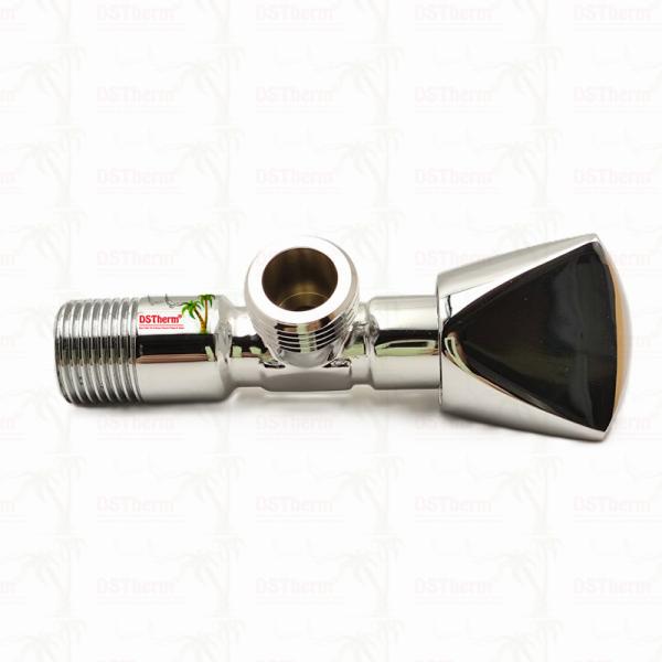 Chrome Plated Angle Valve Quality-Assured Traditional Design Kitchen Bathroom Angle Valve