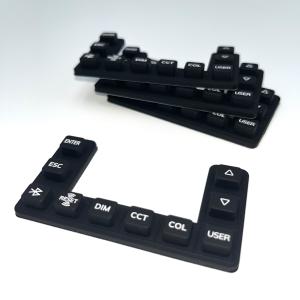 Wholesale Silicone Rubber Keypad With Backlight Customized Logo from china suppliers