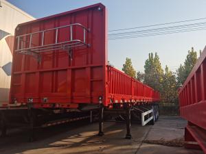 Wholesale 13m Carbon Steel 3 Axle 60T Semi-Trailer Trailer from china suppliers