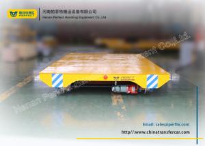Wholesale Metal Handing Battery Transfer Cart Battery Steerable Transfer Bogie On Rail from china suppliers