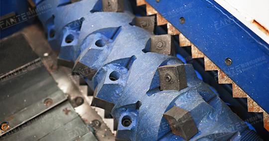 Professional Single Axis Shredder for Recycling Nets Large Plastic and Wood