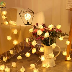 Wholesale Rose Lamp String LED Christmas Holiday Birthday Wedding Decoration Light String from china suppliers
