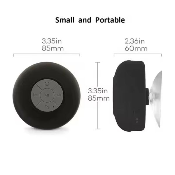 Subwoofer Shower Wireless Portable Bluetooth Speaker Waterproof Mini Mobile Phone Speaker