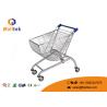 Buy cheap Round Basket Shape Metal Store And Supermarket Shopping Carts With Child Seat from wholesalers