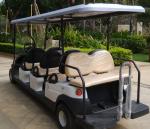 Electric 6 Seater Club Car Golf Buggy Sky Blue Color With Maintenance Free