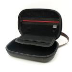 Dual zippers Electronics Travel Organizer Bag , EVA Travel Gadget Case