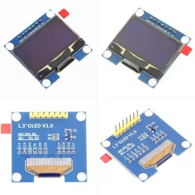 1.3 Inch OLED Display Module SH1106 I2C 128x64 OLED Display Compatible With Arduino UNO