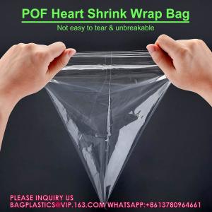 Wholesale Sustainable Heat Shrink Wrap Bags POF Heat Shrink Wrap For Homemade DIY Packaging Soap Candle Bath from china suppliers