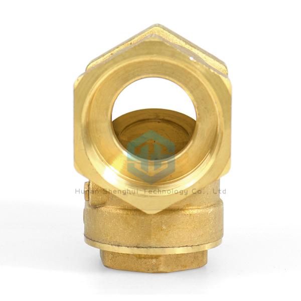 Brass Horizontal Check Valve Female Threaded For Water Flow Control