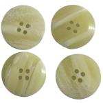 4 Holes Imitation Griotte Polyester Buttons 3/4" Use For Jacket Outerwear