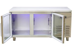 Wholesale ISO9001 800mm Restaurant Two Door Undercounter Refrigerator from china suppliers