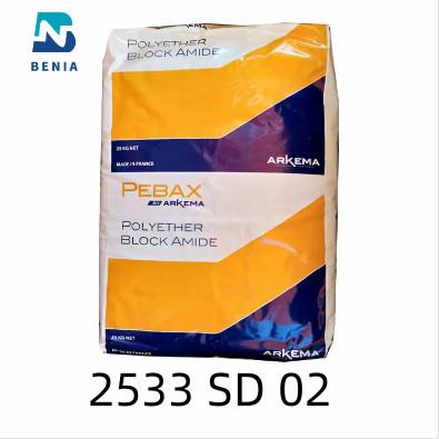 Arkema Pebax 2533 SD 02 Thermoplastic Elastomer Gear UV stabilized Virgin Pellet