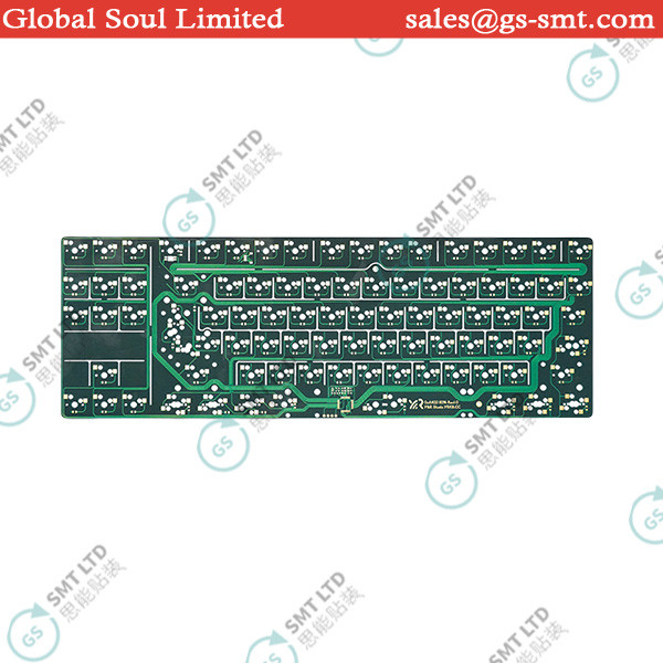Double Gold Keyboard Board The Perfect Fit for PCB Manufacturing