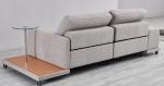 BN Electric Smart Double Function Sofa Edge Glass Tea Table Storage Cinema Sofa