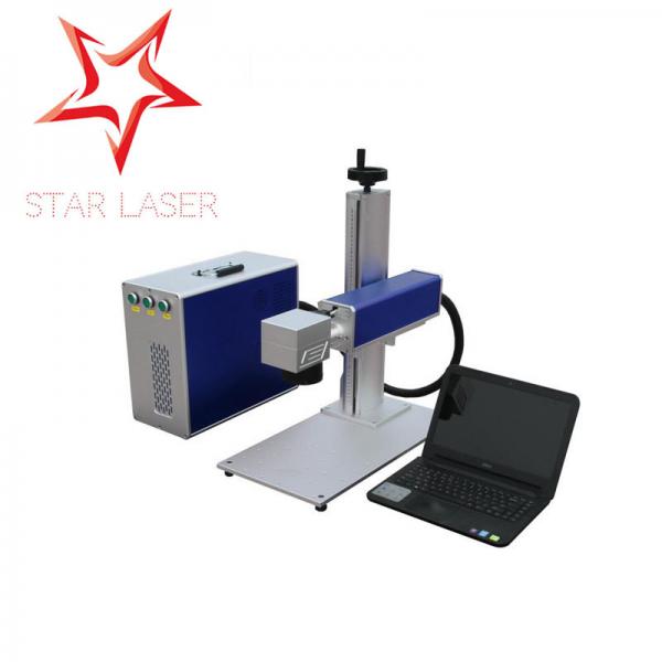 Quality Mobile Phone Charger Fiber Laser Metal Engraving Marking Machine For Nameplate for sale