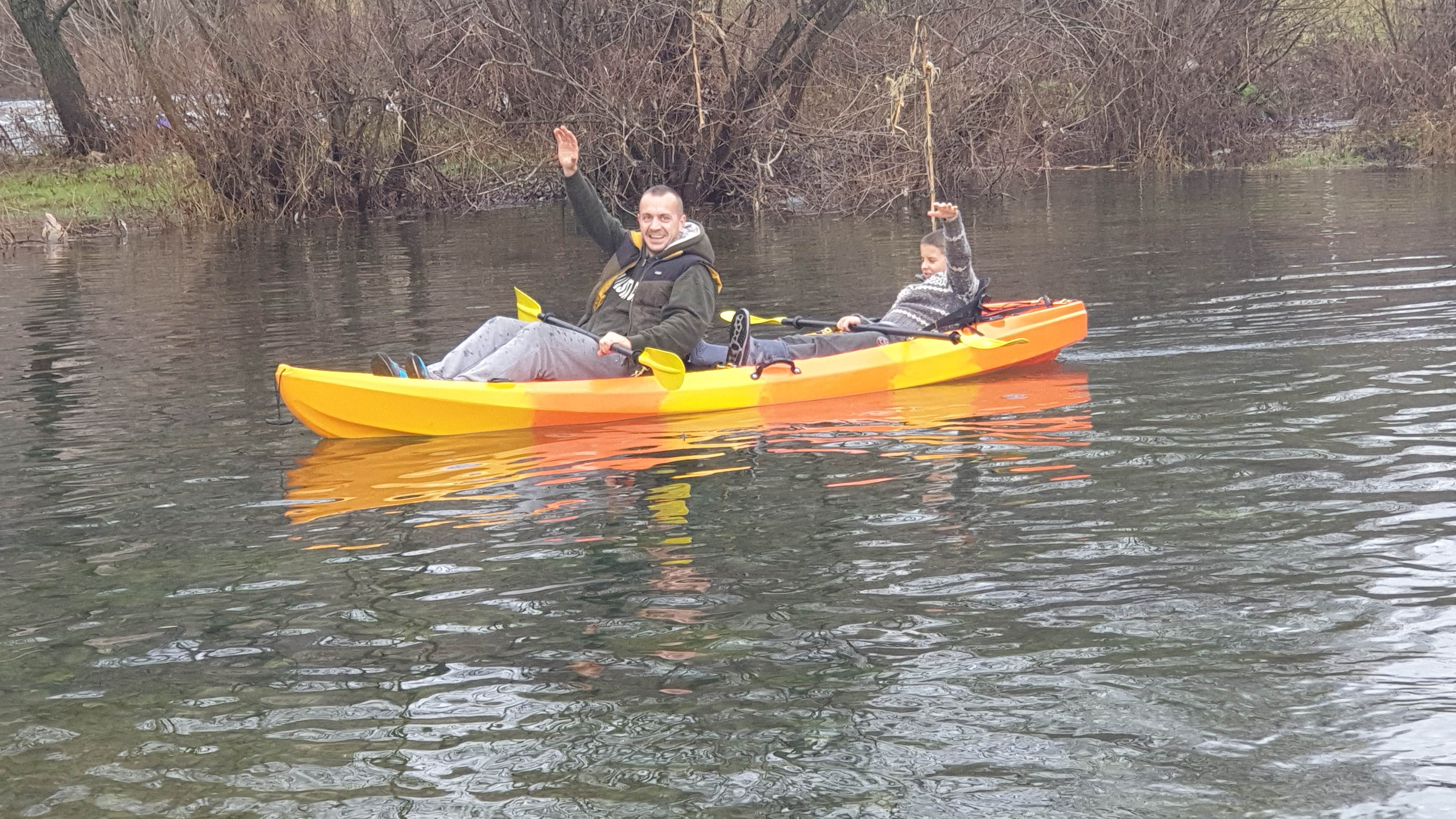 Upgrade Your Water Sports Game with Woowave 2 Person Sit on Top Fishing Kayak Canoe