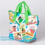 pp woven fabric bags, pp woven cooler bag, customized polyester material, non