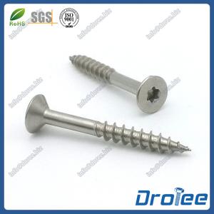 Wholesale Stainless Steel 304 Countersunk Head Torx Decking Screws from china suppliers