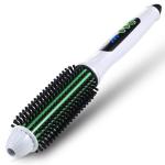 110V 15s Heat Up Plastic Electric Hair Pressing Comb For Thick Hair