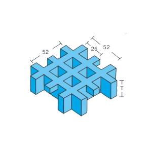 Wholesale Safety FRP Moulded Gratings , Slip Resistant Heavy Duty FRP Grating from china suppliers
