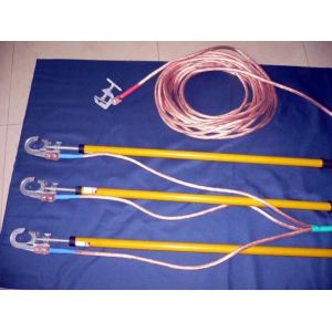 Wholesale Grounding Wire Construction Safety Tools With Grounding Pole / Clip Set from china suppliers