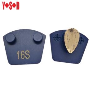 Wholesale 60 Grit Redi Lock Diamond Segments 4 inch Diamond Grinding Plates For Huaqvarna Machine from china suppliers