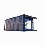 Container Houses Prefabricated Casas Customized Color Wooden Glass Sunroom House