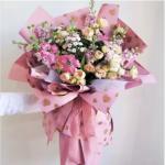 Many Colors Florist Wrapping Paper for Custom Bouquets Waterproof Korean Gift