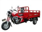 Motorized Fuel 3 Wheel Cargo Motorcycle , 150CC Cargo Tricycle With Glass
