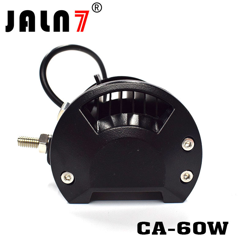 LED Light Bar JALN7 60W Spot Flood Combo LED Driving Lamp Super Bright Off Road Lights LED Work Light Boat Jeep