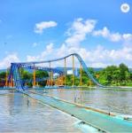 16 Persons Theme Park Roller Coaster Rides Kids Fun Fair Games Color Customized