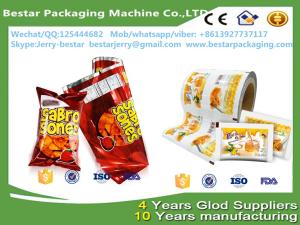 Wholesale food laminated printed plastic tea packaging film &amp; bestar packaging machine from china suppliers