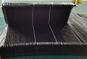 Wholesale Heat-sealed &amp;folded bellows fabric +PVC for any kind of machine dust covers from china suppliers