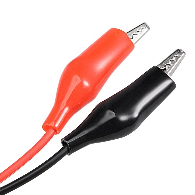 5.5x2.1mm DC Female to Dual Alligator Clips Power Testing Adapter Cable