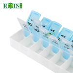 7 Day Double Row Medical Blister Packs 14 Compartments Daily Pill Packs