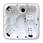 Acrylic 5 Persons Hot Tub Outdoor Spa Balboa System Cold Plunge Whirlpool